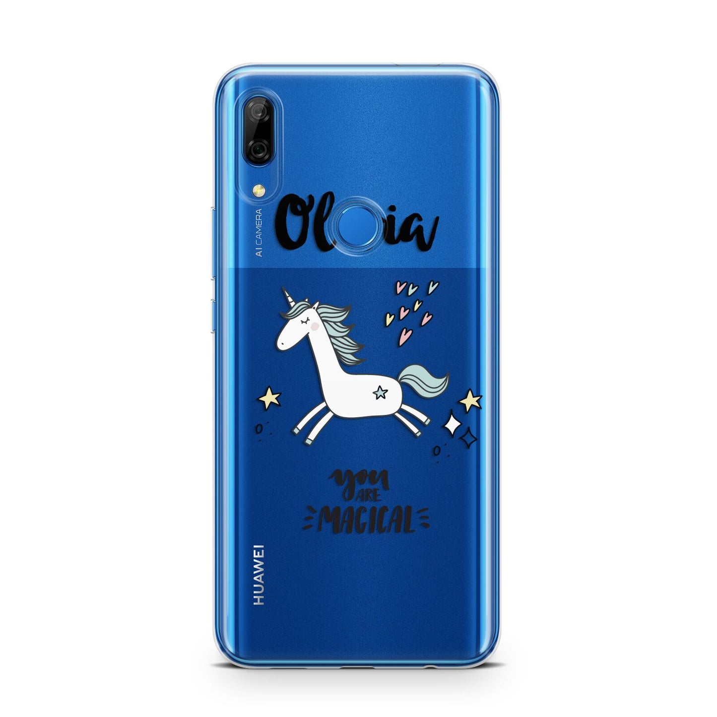 Personalised You Are Magical Unicorn Huawei P Smart Z