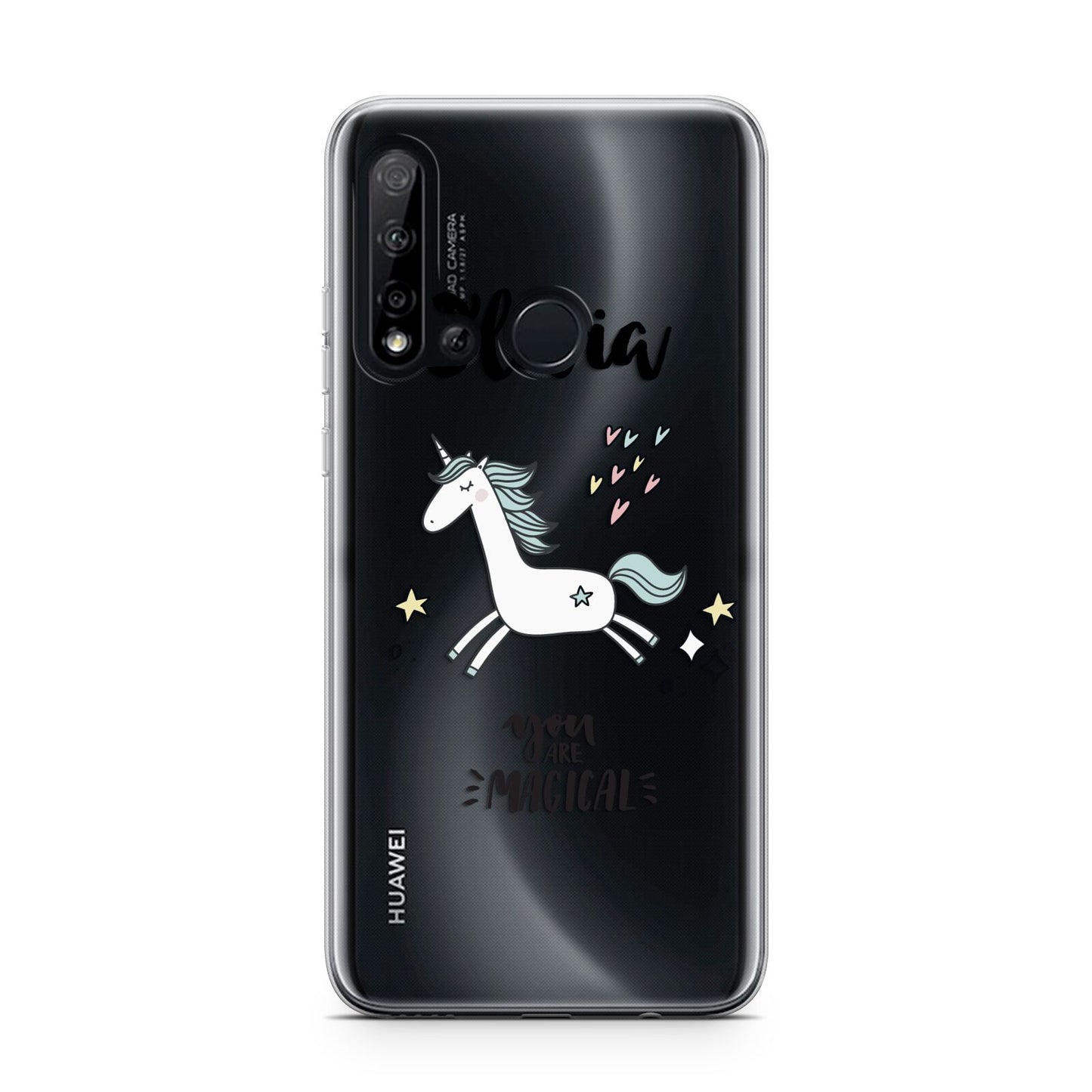 Personalised You Are Magical Unicorn Huawei P20 Lite 5G Phone Case