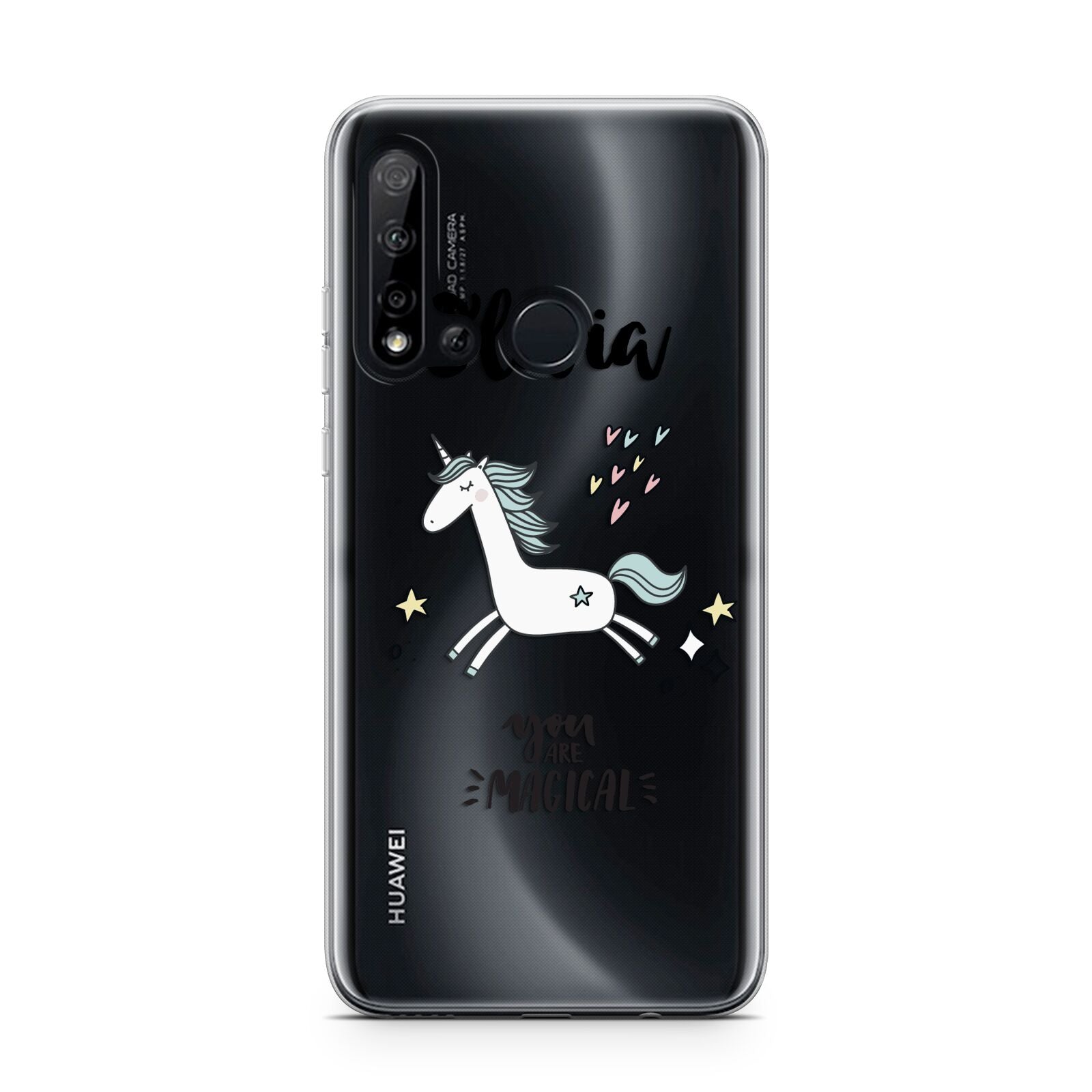 Personalised You Are Magical Unicorn Huawei P20 Lite 5G Phone Case