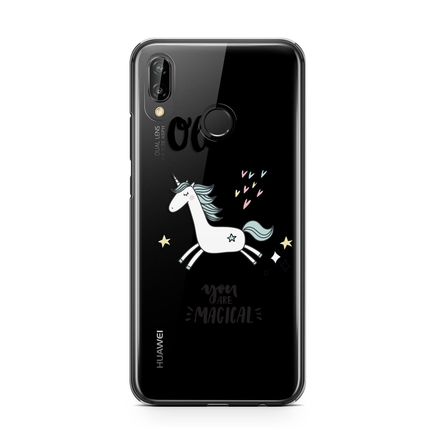 Personalised You Are Magical Unicorn Huawei P20 Lite Phone Case
