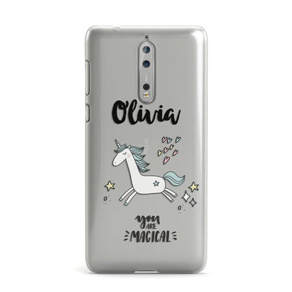 Personalised You Are Magical Unicorn Nokia Case