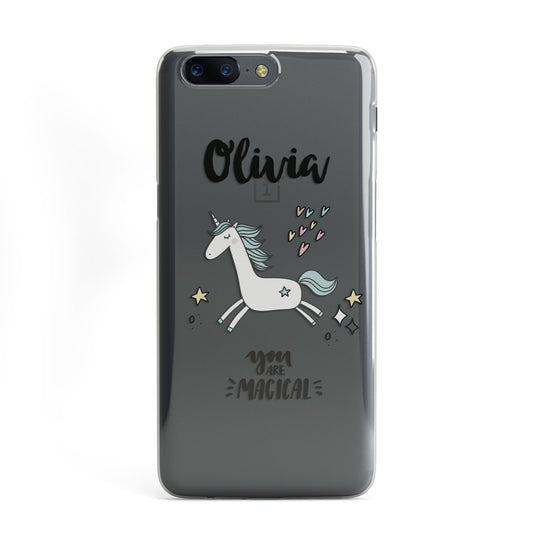 Personalised You Are Magical Unicorn OnePlus Case