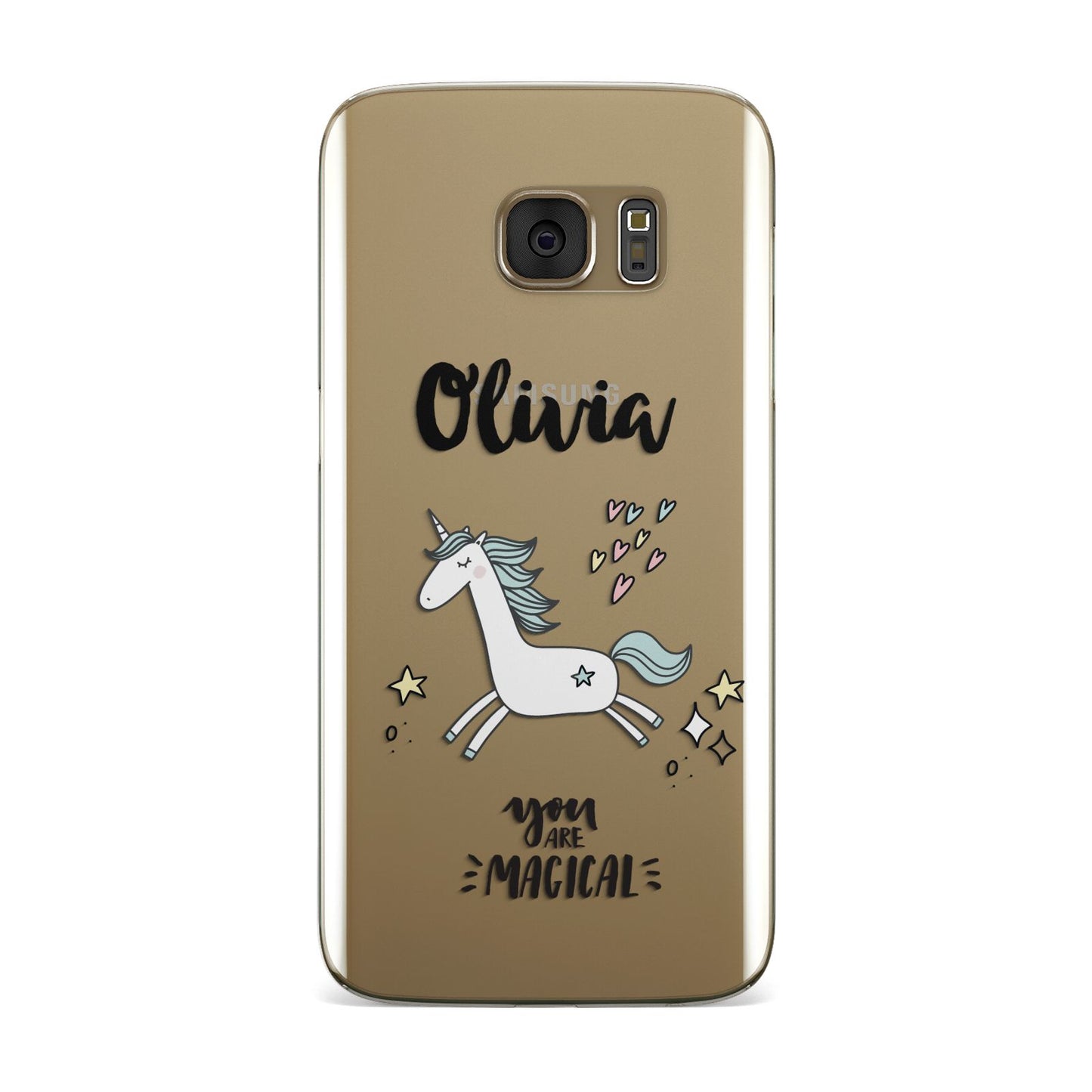 Personalised You Are Magical Unicorn Samsung Galaxy Case