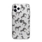 Personalised Zebra Apple iPhone 11 Pro in Silver with Bumper Case
