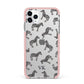 Personalised Zebra iPhone 11 Pro Max Impact Pink Edge Case