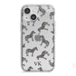 Personalised Zebra iPhone 13 Mini TPU Impact Case with White Edges