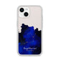 Personalised Zodiac Constellation Star Sign iPhone 14 Clear Tough Case Starlight