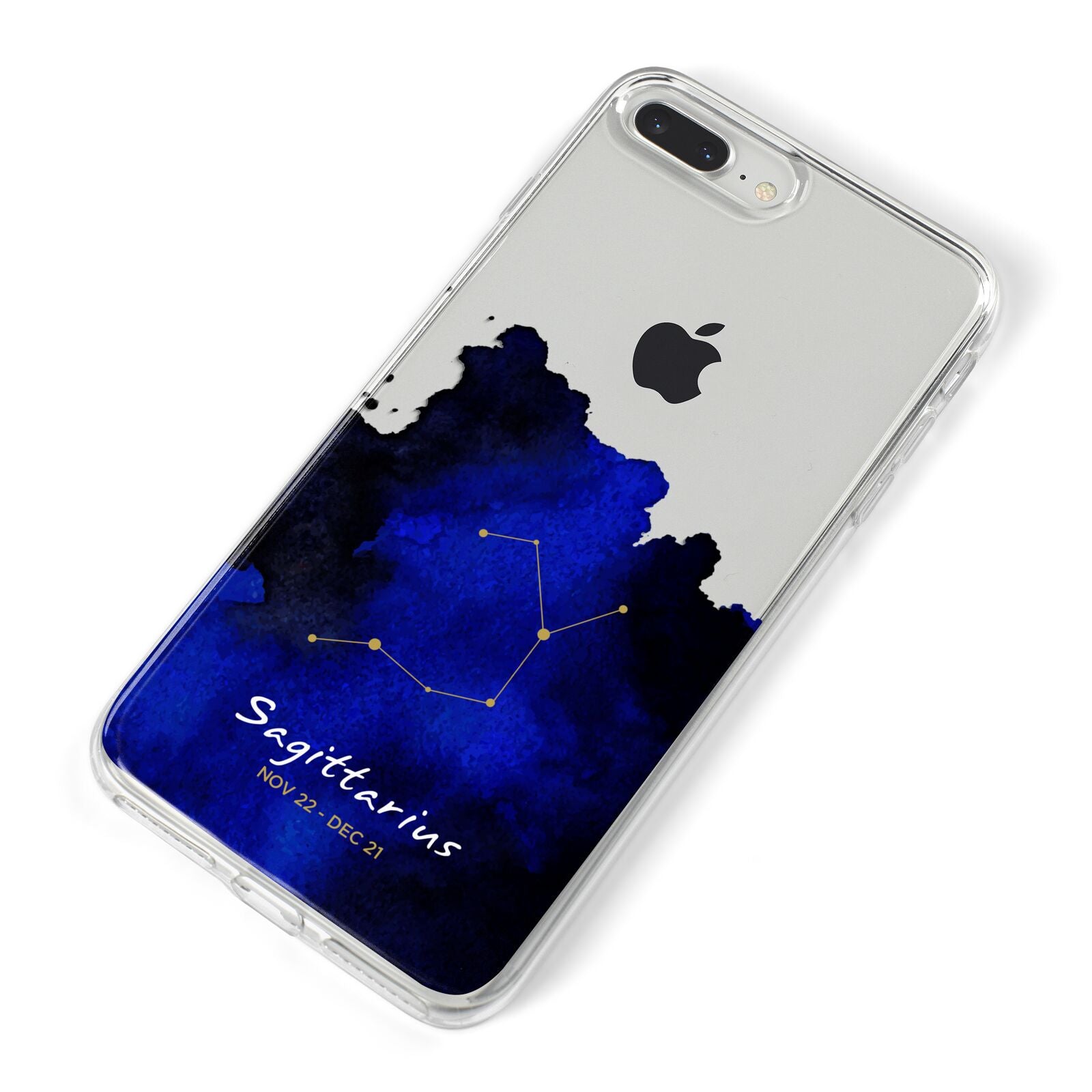 Personalised Zodiac Constellation Star Sign iPhone 8 Plus Bumper Case on Silver iPhone Alternative Image