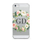 Personalised floral wreath Apple iPhone 5 Case