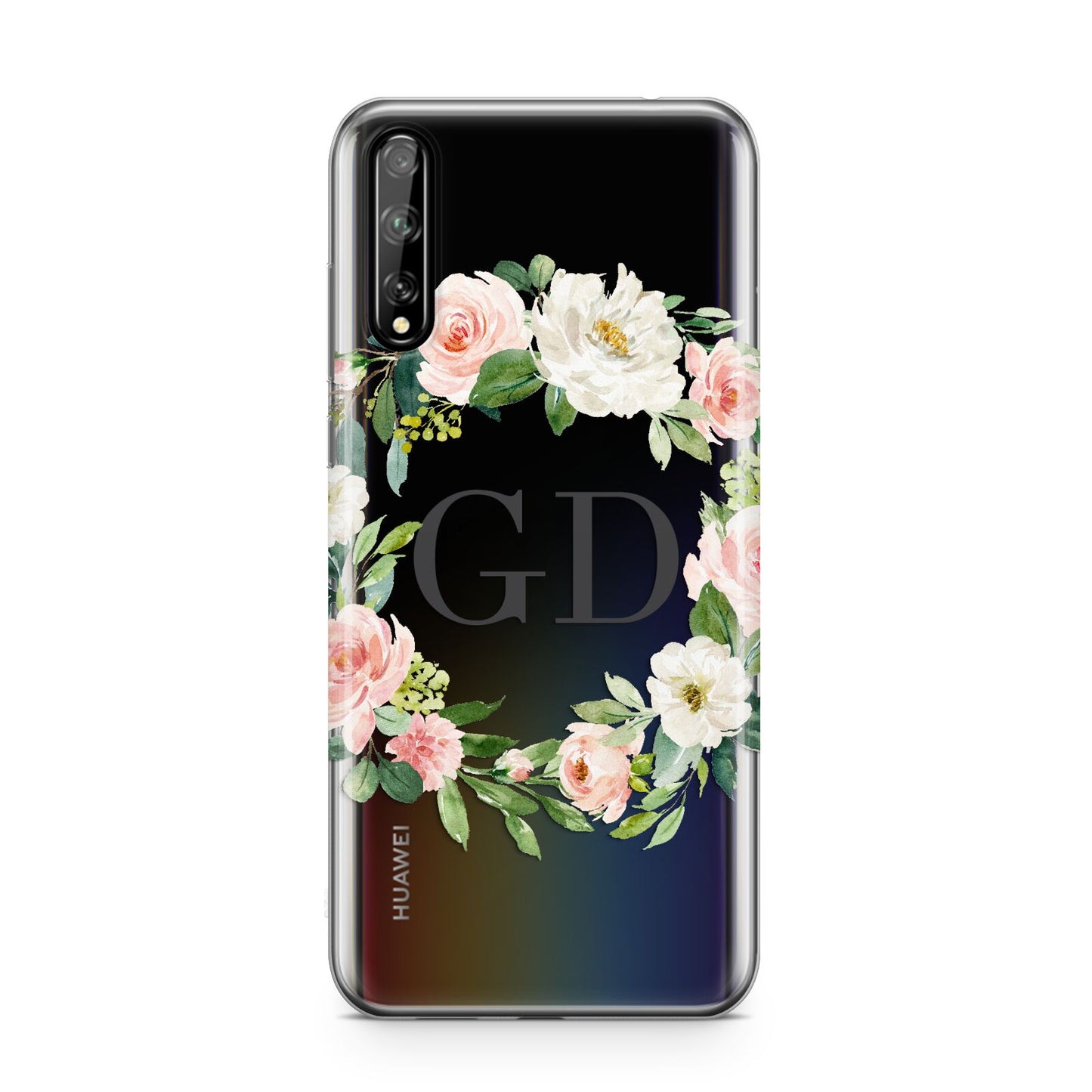 Personalised floral wreath Huawei Enjoy 10s Phone Case