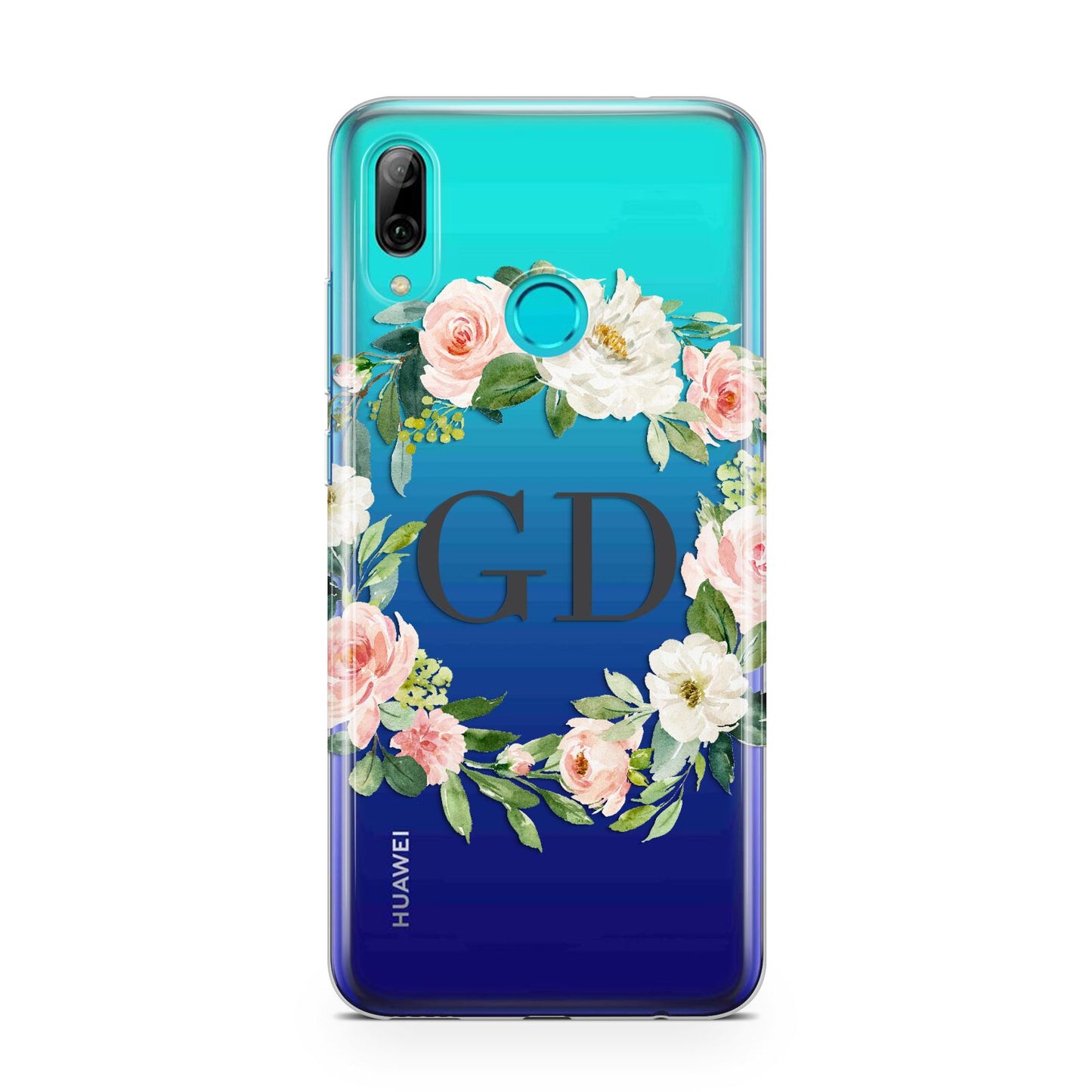 Personalised floral wreath Huawei P Smart 2019 Case