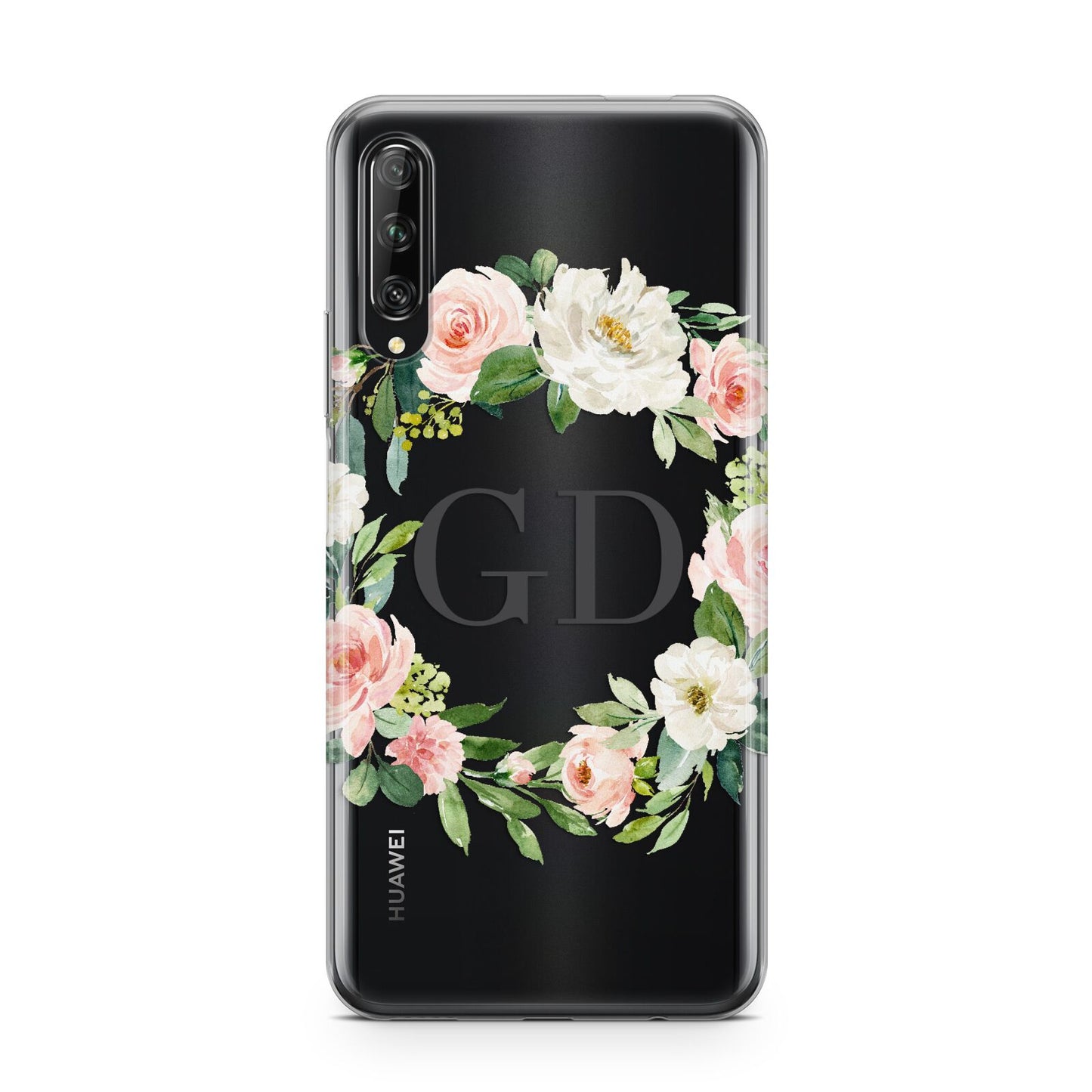 Personalised floral wreath Huawei P Smart Pro 2019