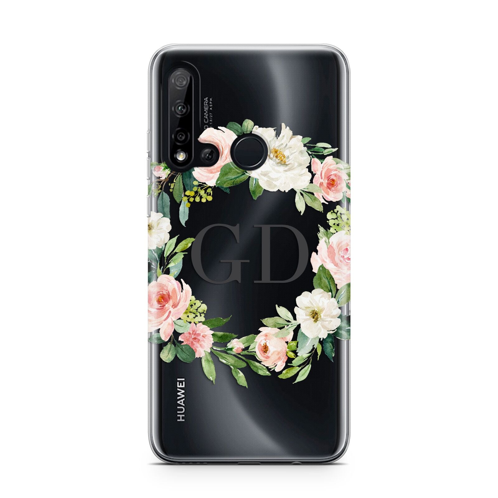 Personalised floral wreath Huawei P20 Lite 5G Phone Case