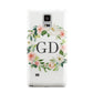 Personalised floral wreath Samsung Galaxy Note 4 Case
