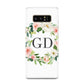 Personalised floral wreath Samsung Galaxy Note 8 Case