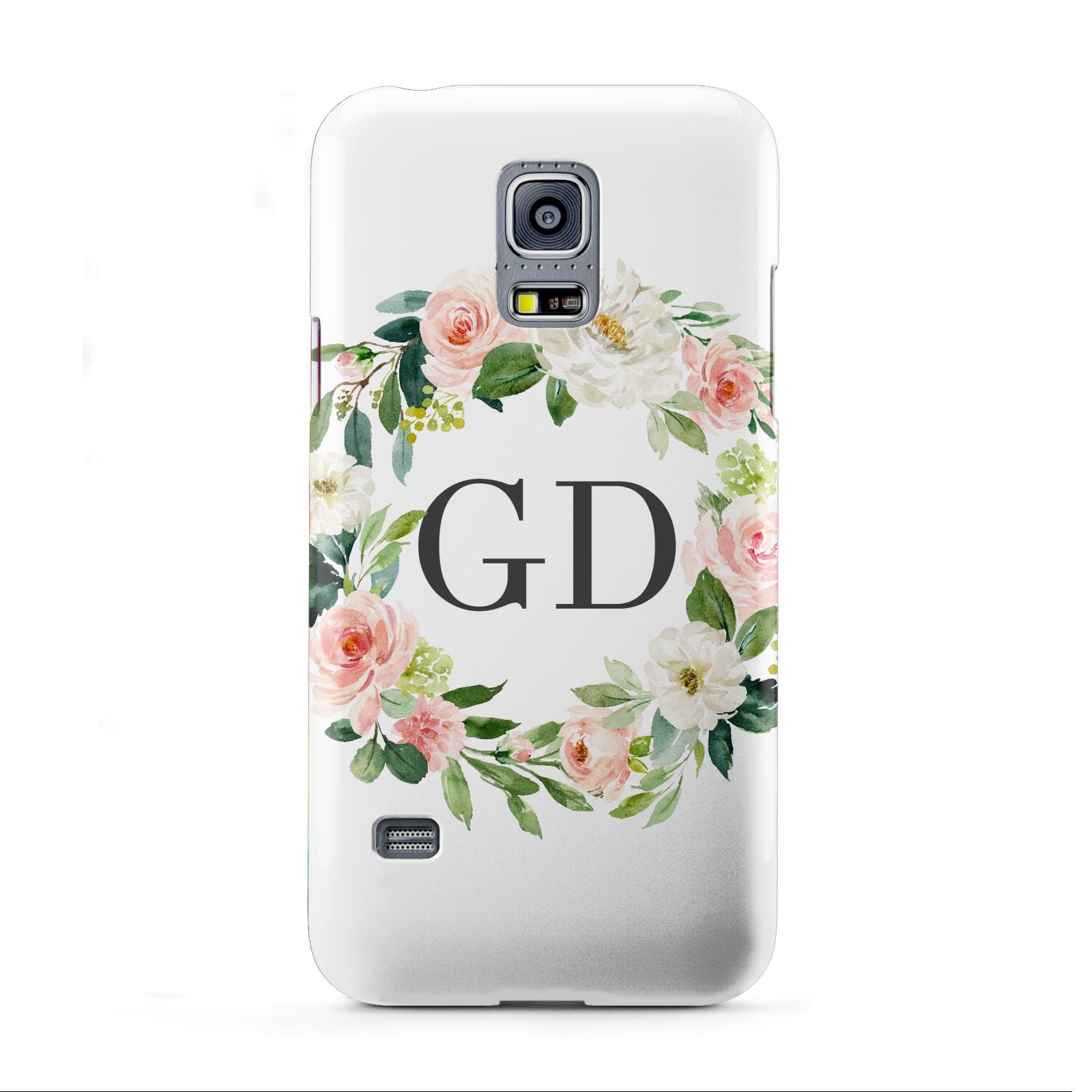 Personalised floral wreath Samsung Galaxy S5 Mini Case