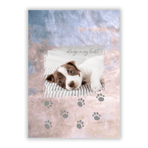 Pet Photo Personalised Greetings Card