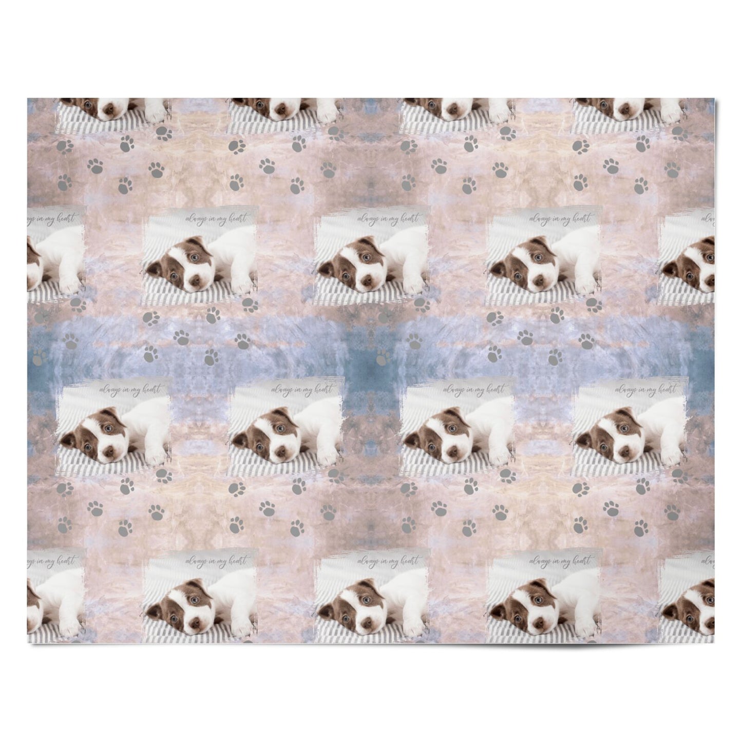 Pet Photo Personalised Personalised Wrapping Paper Alternative