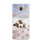 Pet Photo Personalised Samsung Galaxy A9 2016 Case on gold phone
