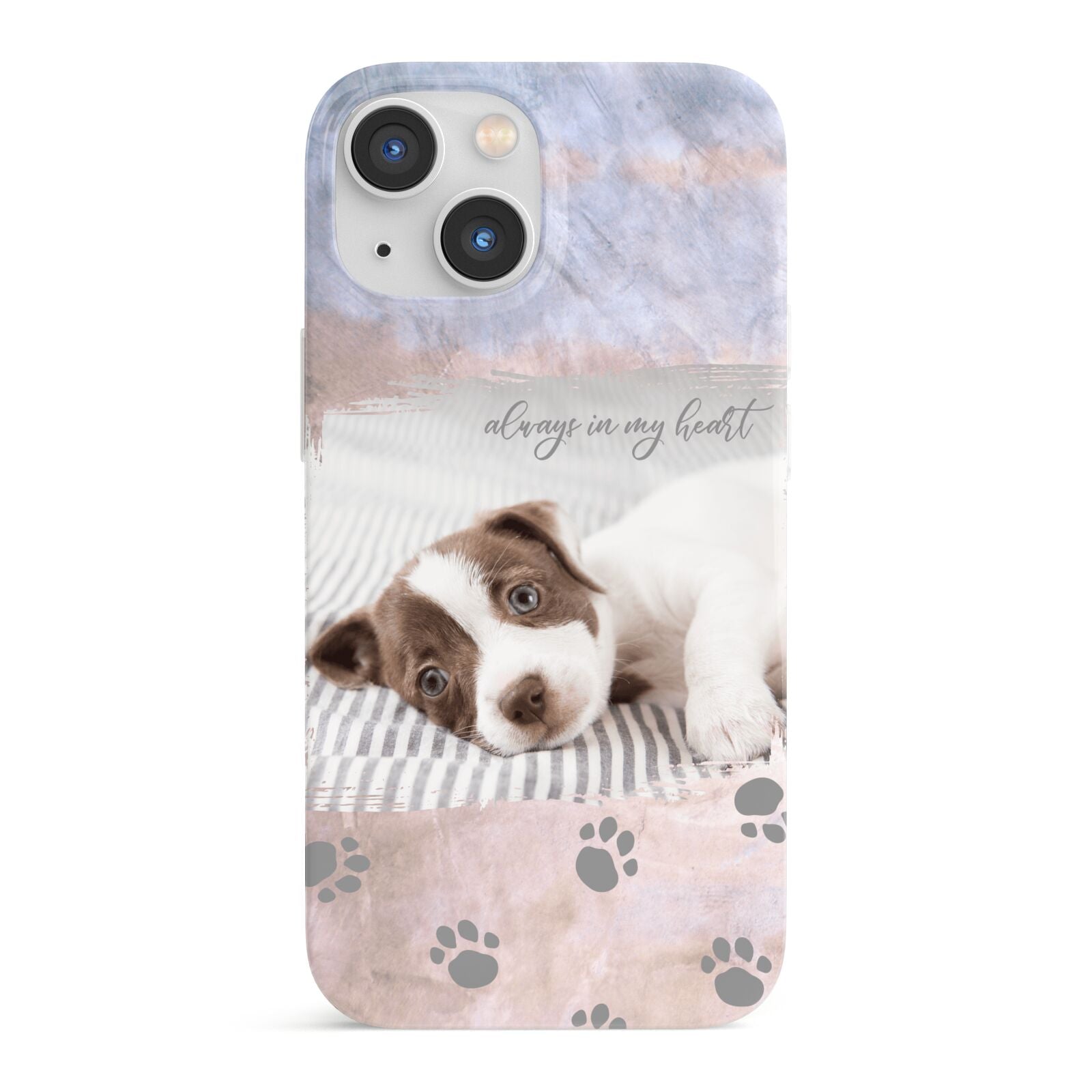 Pet Photo Personalised iPhone 13 Mini Full Wrap 3D Snap Case