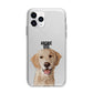 Pet Portrait Apple iPhone 11 Pro in Silver with Bumper Case