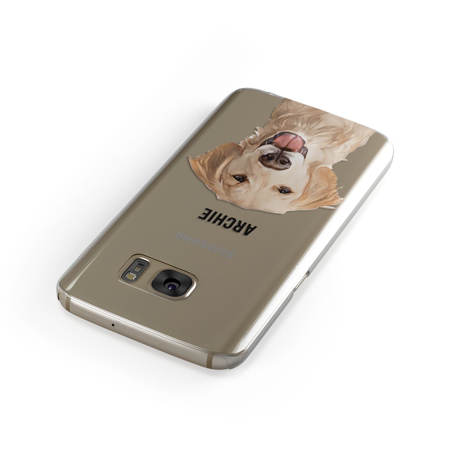 Pet Portrait Samsung Galaxy Case Front Close Up