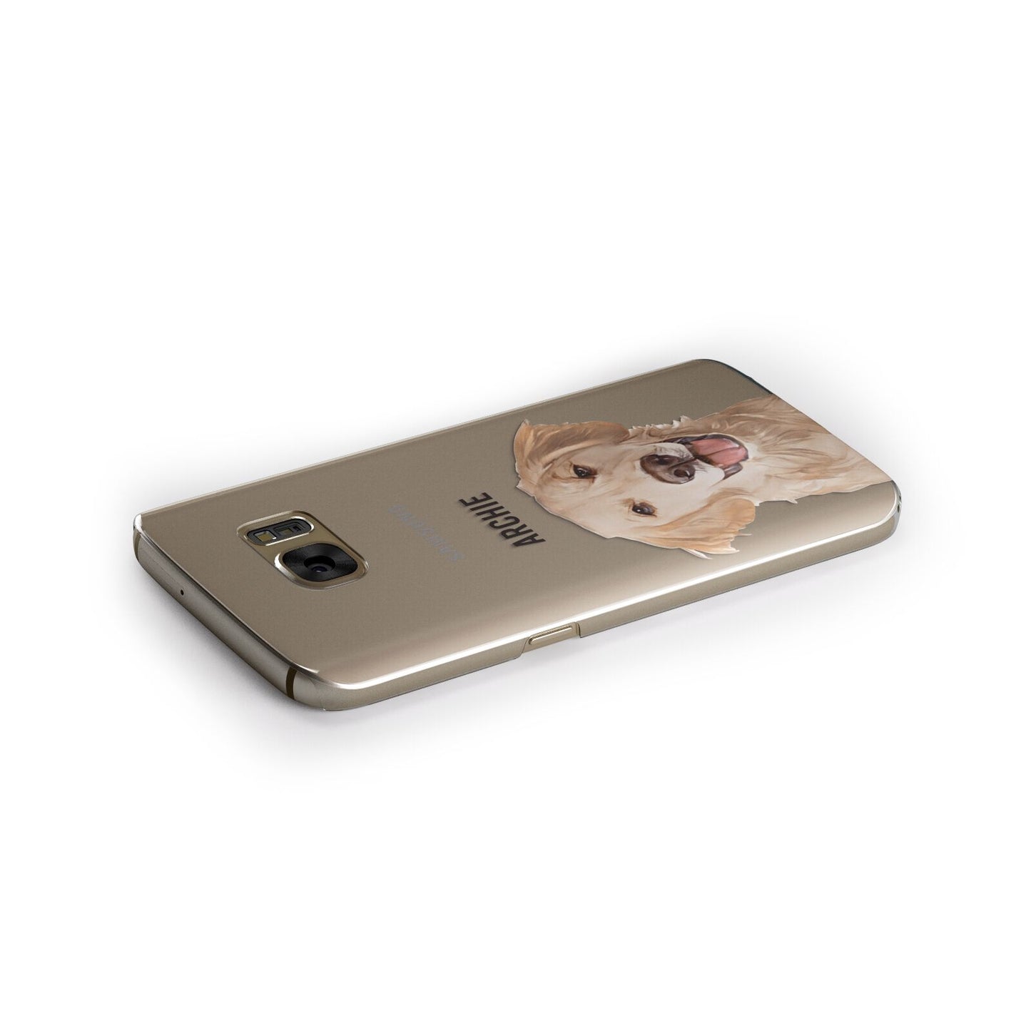 Pet Portrait Samsung Galaxy Case Side Close Up
