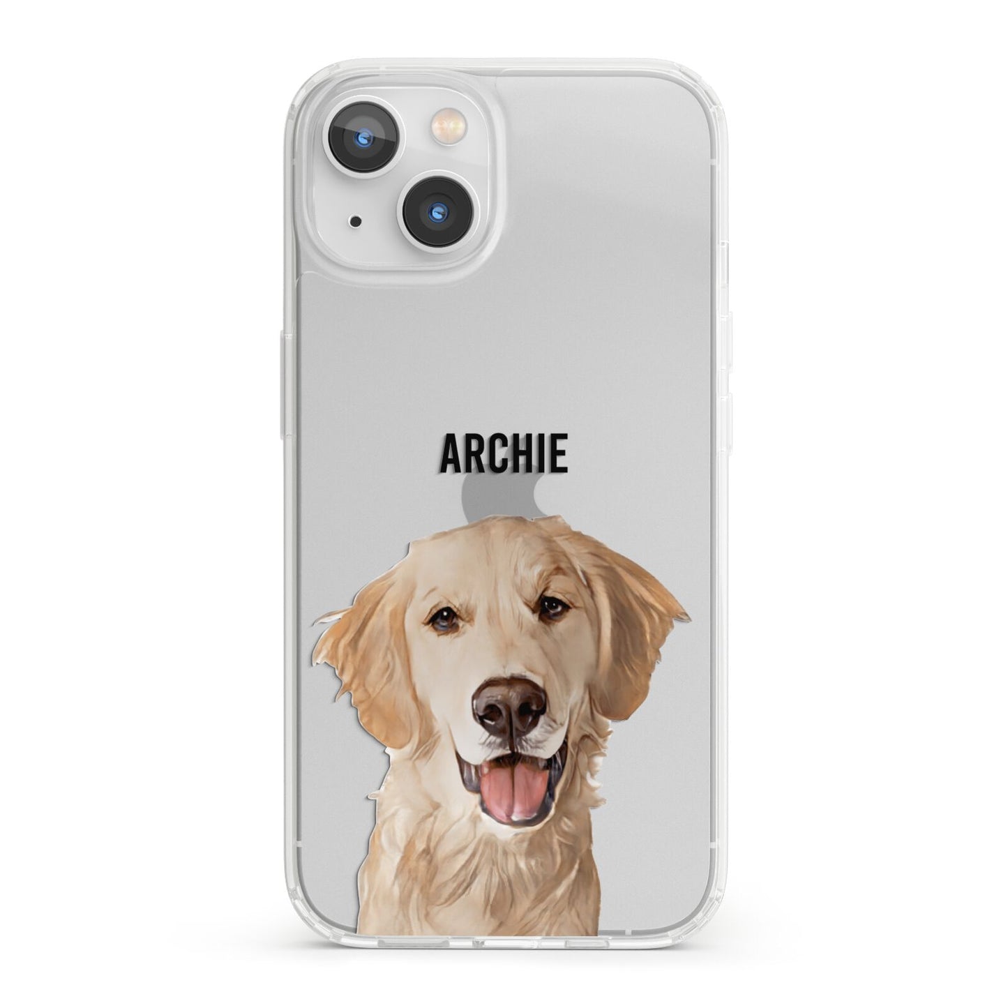 Pet Portrait iPhone 13 Clear Bumper Case