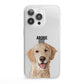 Pet Portrait iPhone 13 Pro Clear Bumper Case