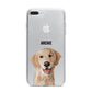 Pet Portrait iPhone 7 Plus Bumper Case on Silver iPhone