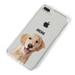 Pet Portrait iPhone 8 Plus Bumper Case on Silver iPhone Alternative Image
