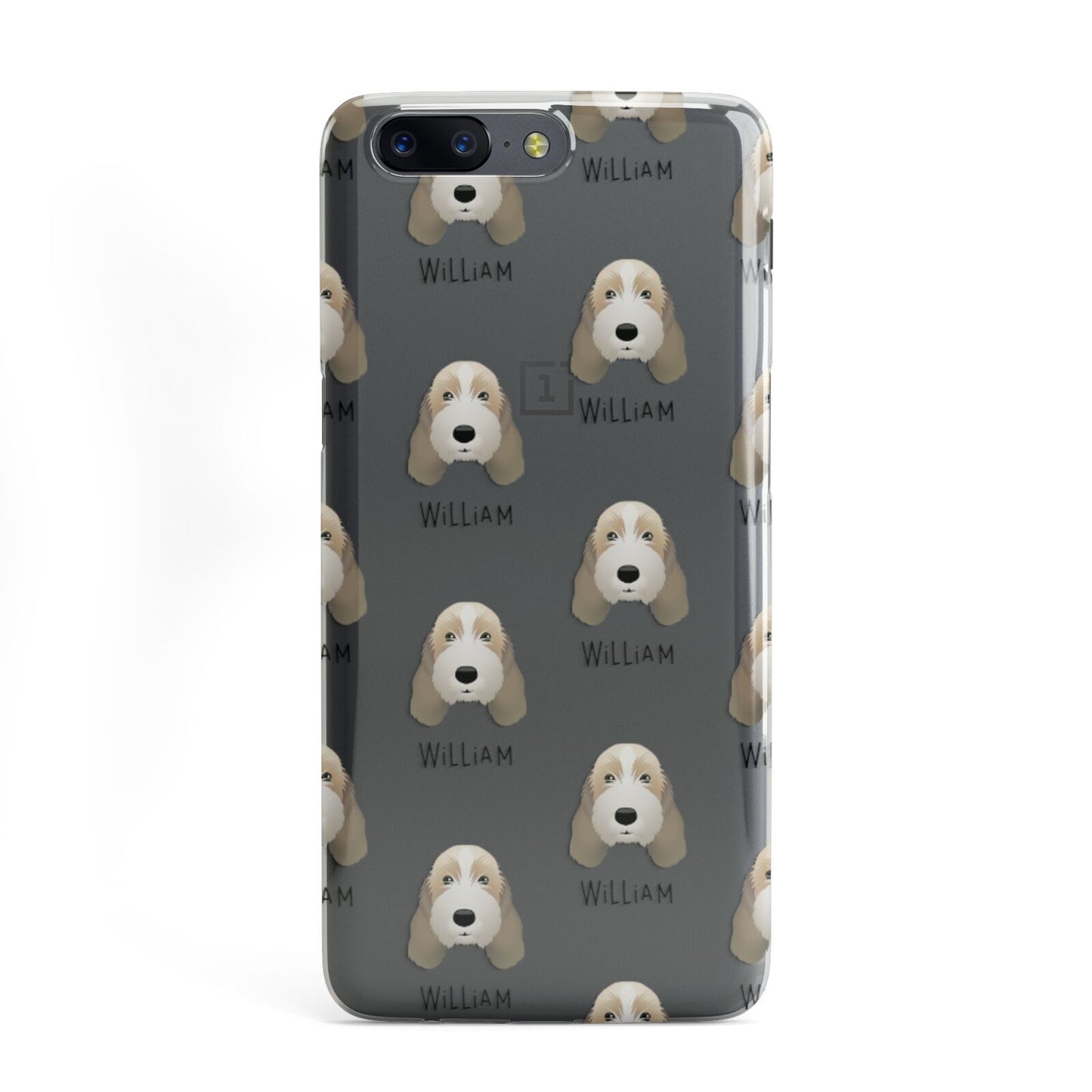 Petit Basset Griffon Vendeen Icon with Name OnePlus Case