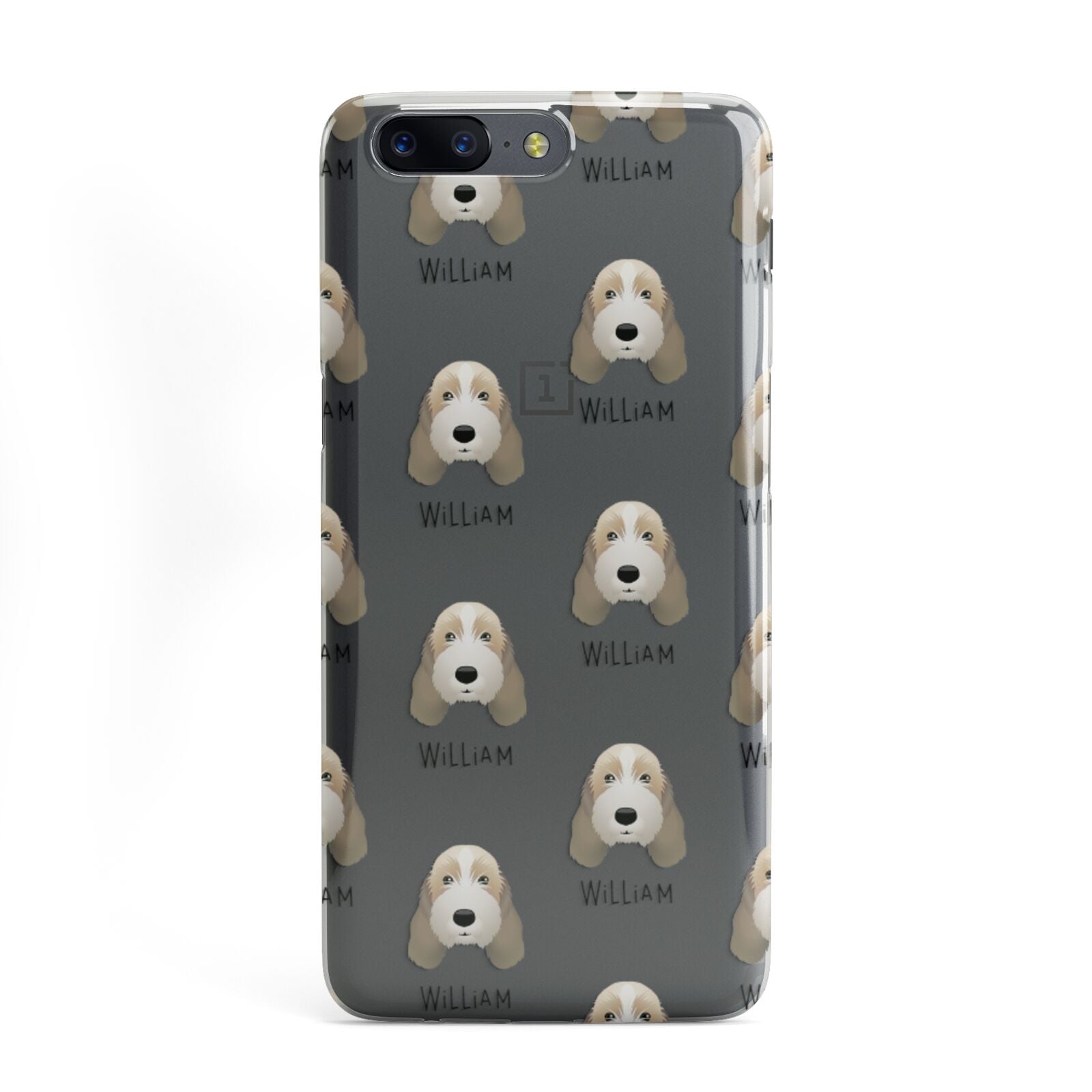 Petit Basset Griffon Vendeen Icon with Name OnePlus Case