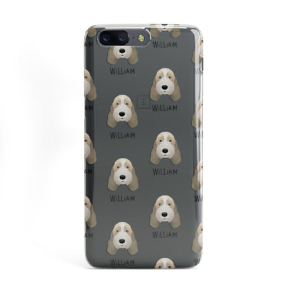 Petit Basset Griffon Vendeen Icon with Name OnePlus Case