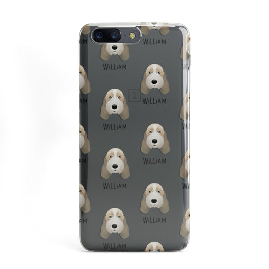 Petit Basset Griffon Vendeen Icon with Name OnePlus Case