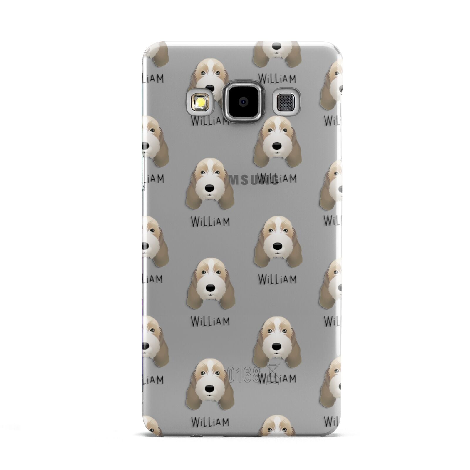 Petit Basset Griffon Vendeen Icon with Name Samsung Galaxy A5 Case