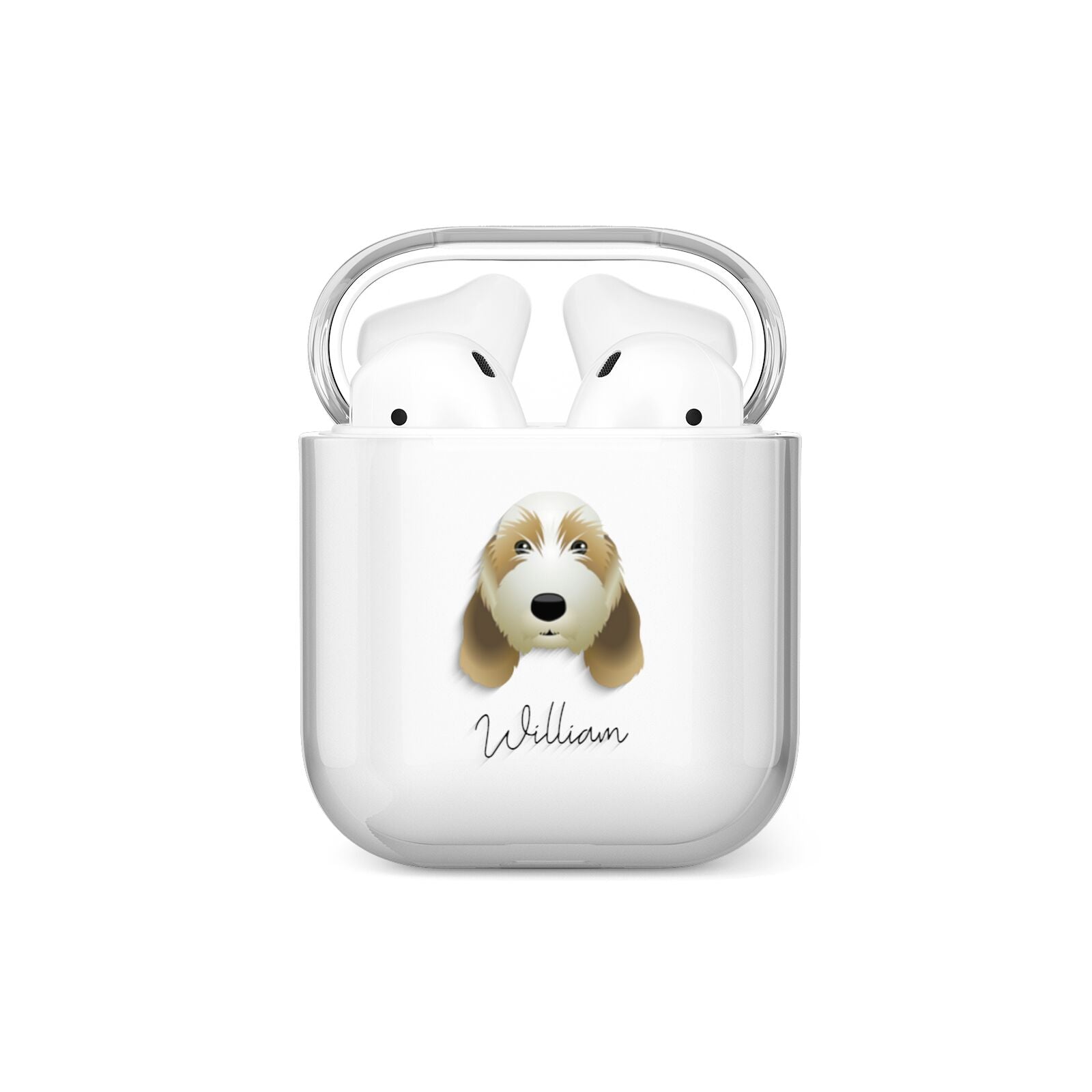 Petit Basset Griffon Vendeen Personalised AirPods Case