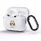 Petit Basset Griffon Vendeen Personalised AirPods Pro Clear Case Side Image