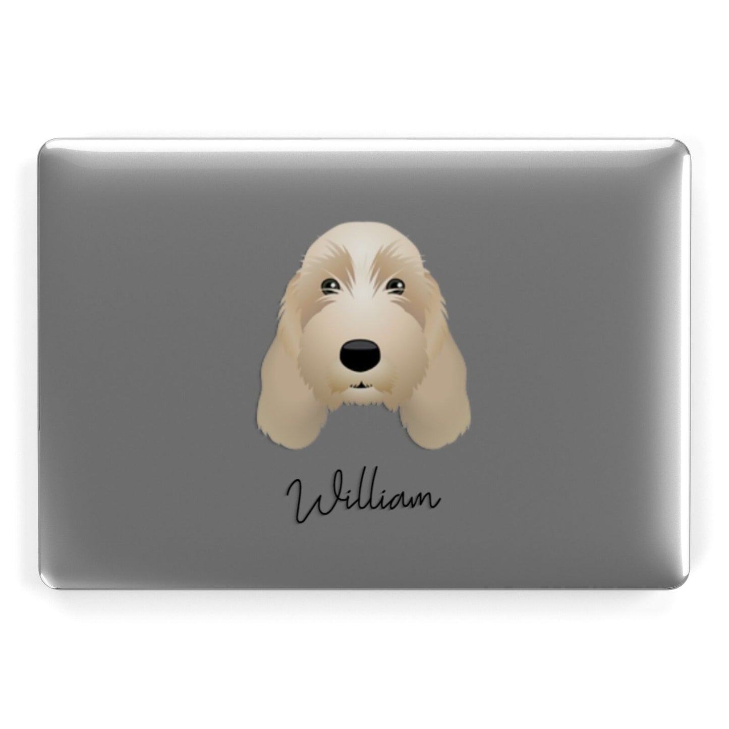 Petit Basset Griffon Vendeen Personalised Apple MacBook Case
