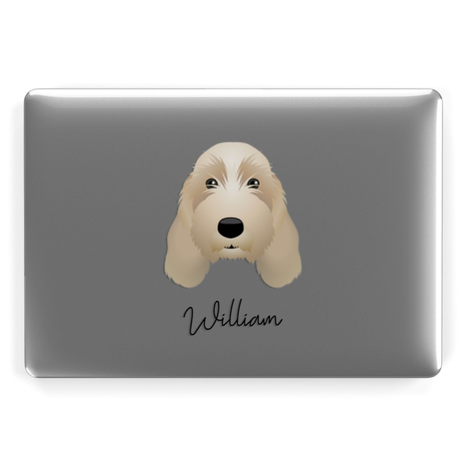 Petit Basset Griffon Vendeen Personalised Apple MacBook Case