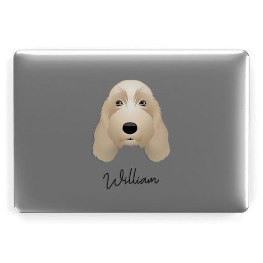 Petit Basset Griffon Vendeen Personalised Apple MacBook Case