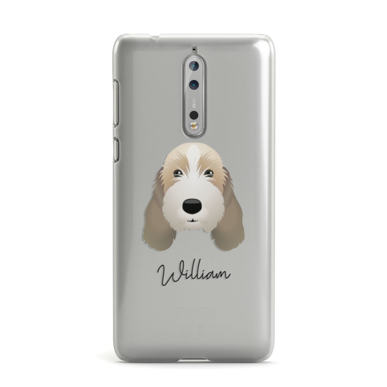 Petit Basset Griffon Vendeen Personalised Nokia Case