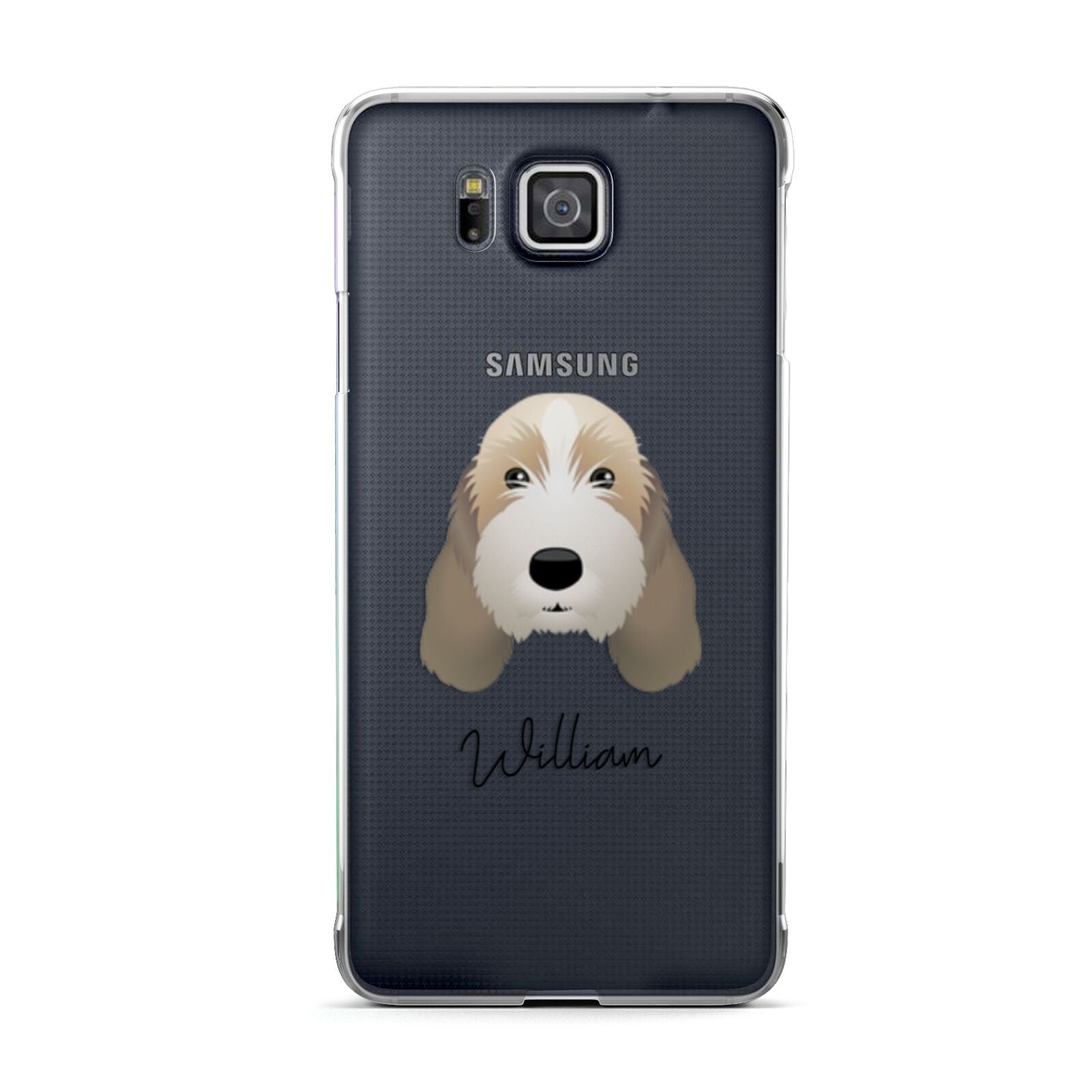 Petit Basset Griffon Vendeen Personalised Samsung Galaxy Alpha Case