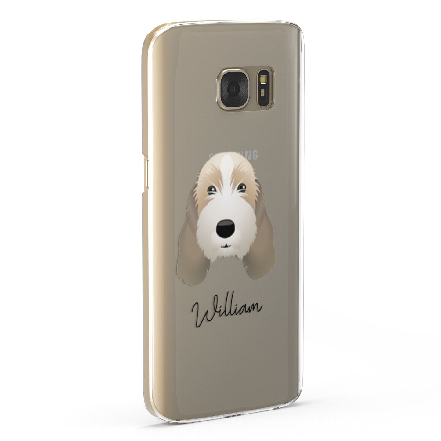 Petit Basset Griffon Vendeen Personalised Samsung Galaxy Case Fourty Five Degrees