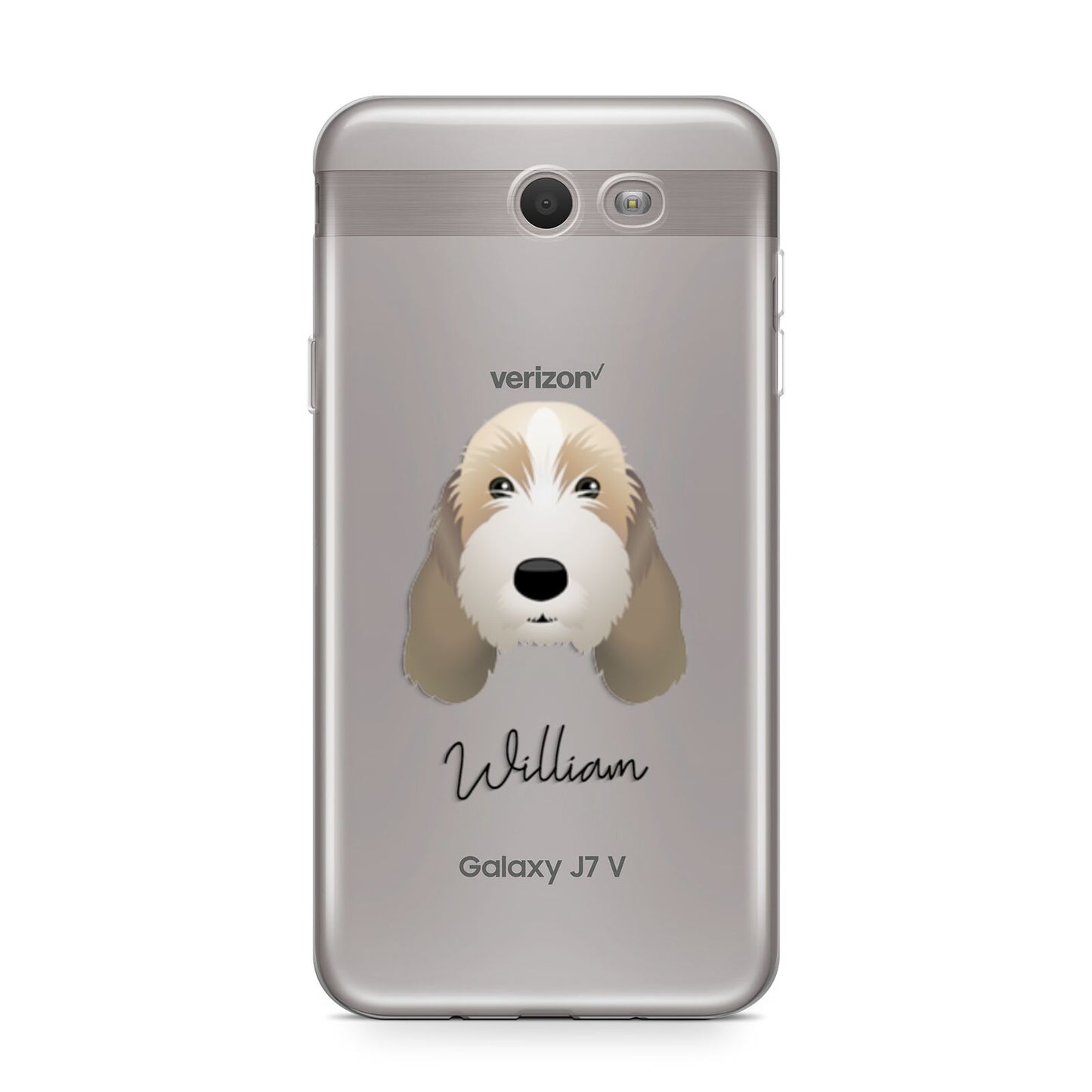 Petit Basset Griffon Vendeen Personalised Samsung Galaxy J7 2017 Case
