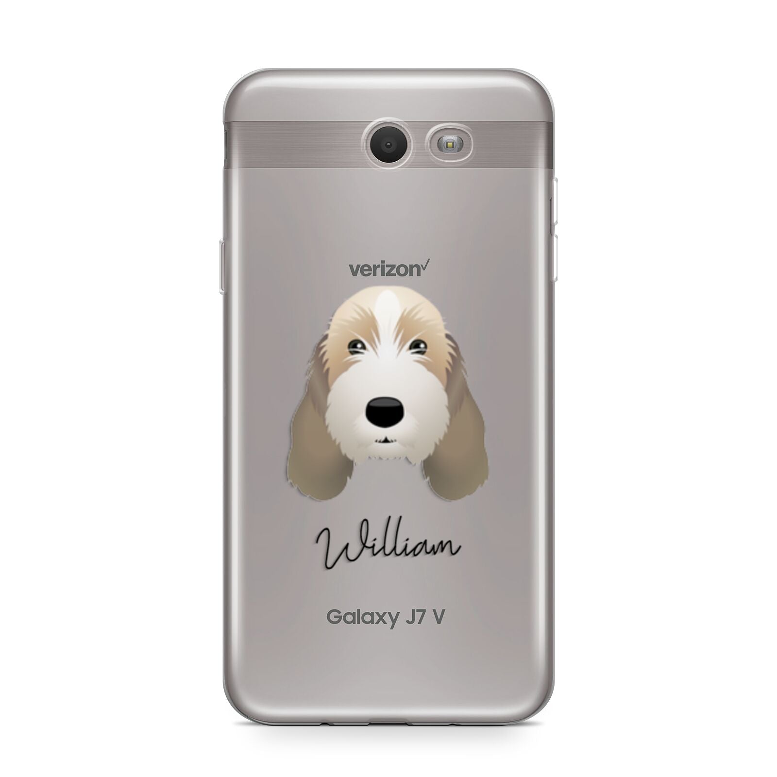 Petit Basset Griffon Vendeen Personalised Samsung Galaxy J7 2017 Case