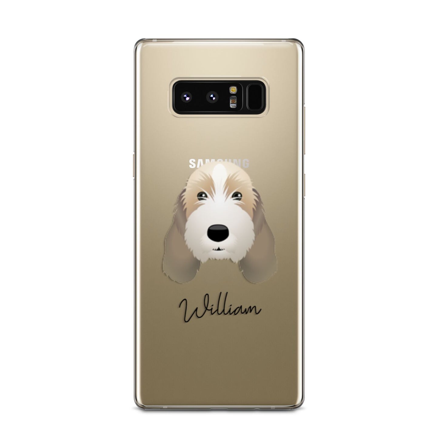 Petit Basset Griffon Vendeen Personalised Samsung Galaxy Note 8 Case