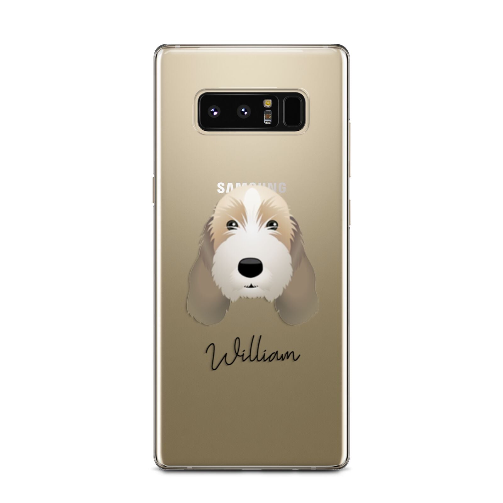 Petit Basset Griffon Vendeen Personalised Samsung Galaxy Note 8 Case