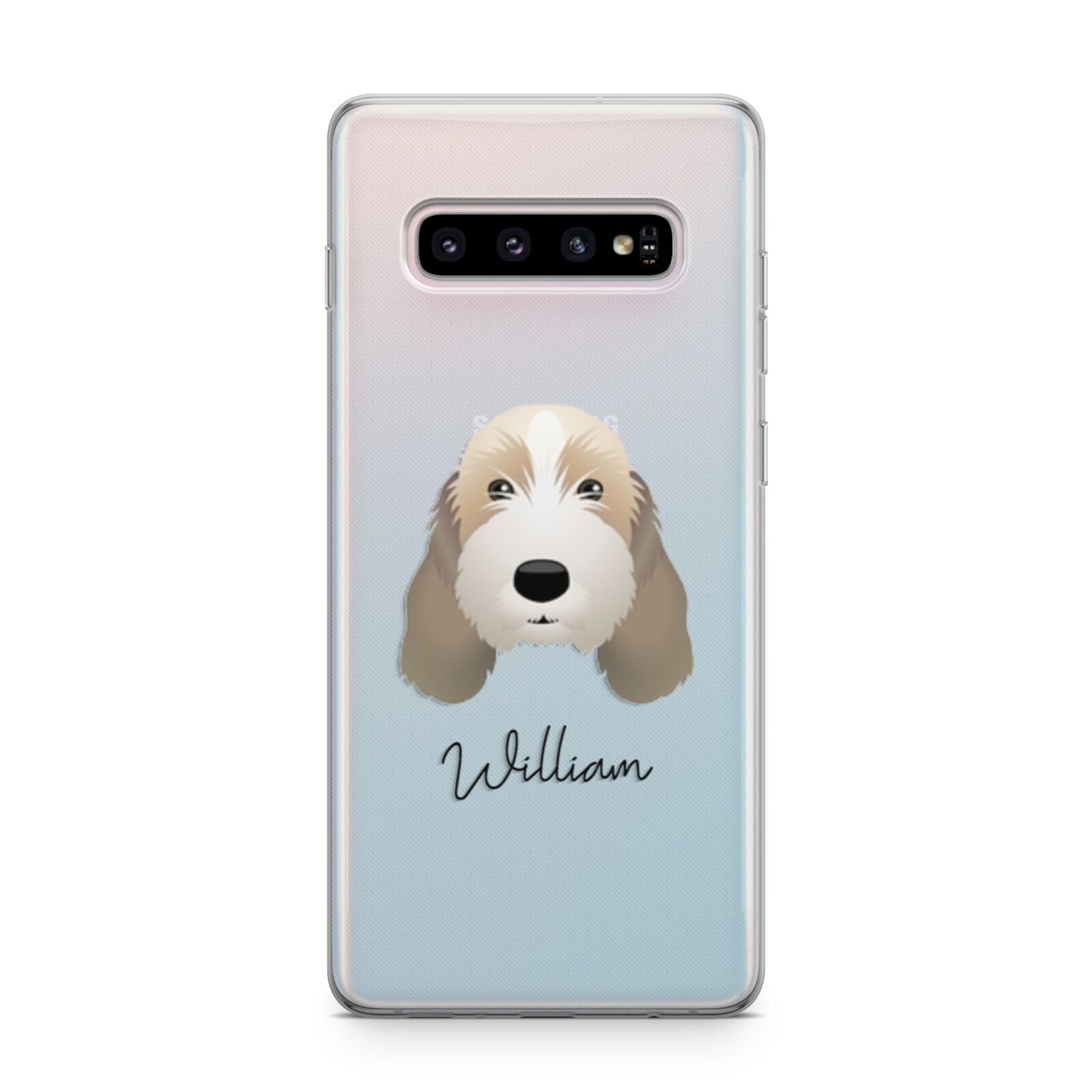 Petit Basset Griffon Vendeen Personalised Samsung Galaxy S10 Plus Case