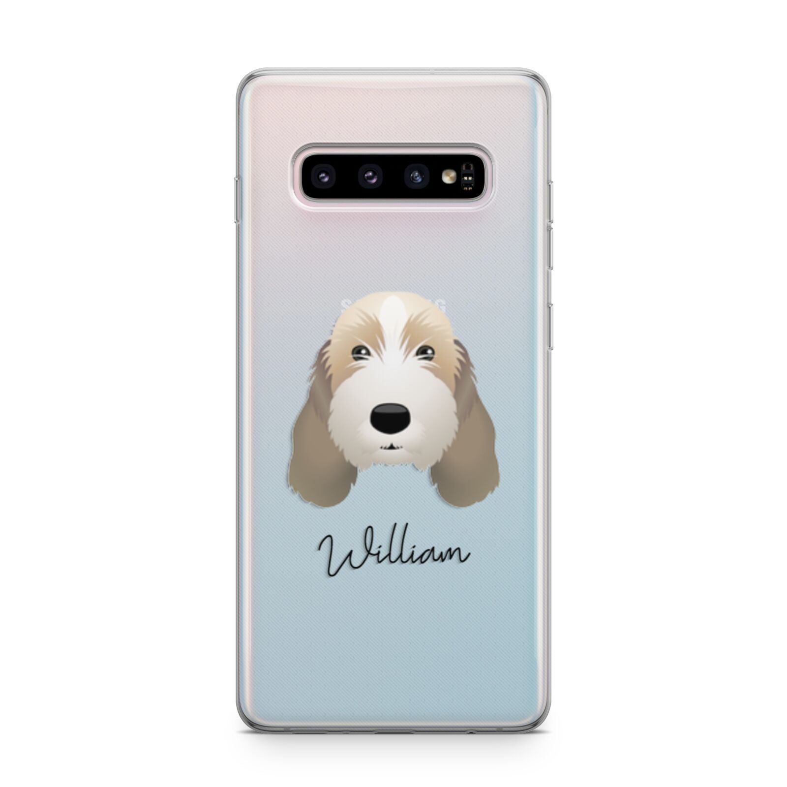 Petit Basset Griffon Vendeen Personalised Samsung Galaxy S10 Plus Case